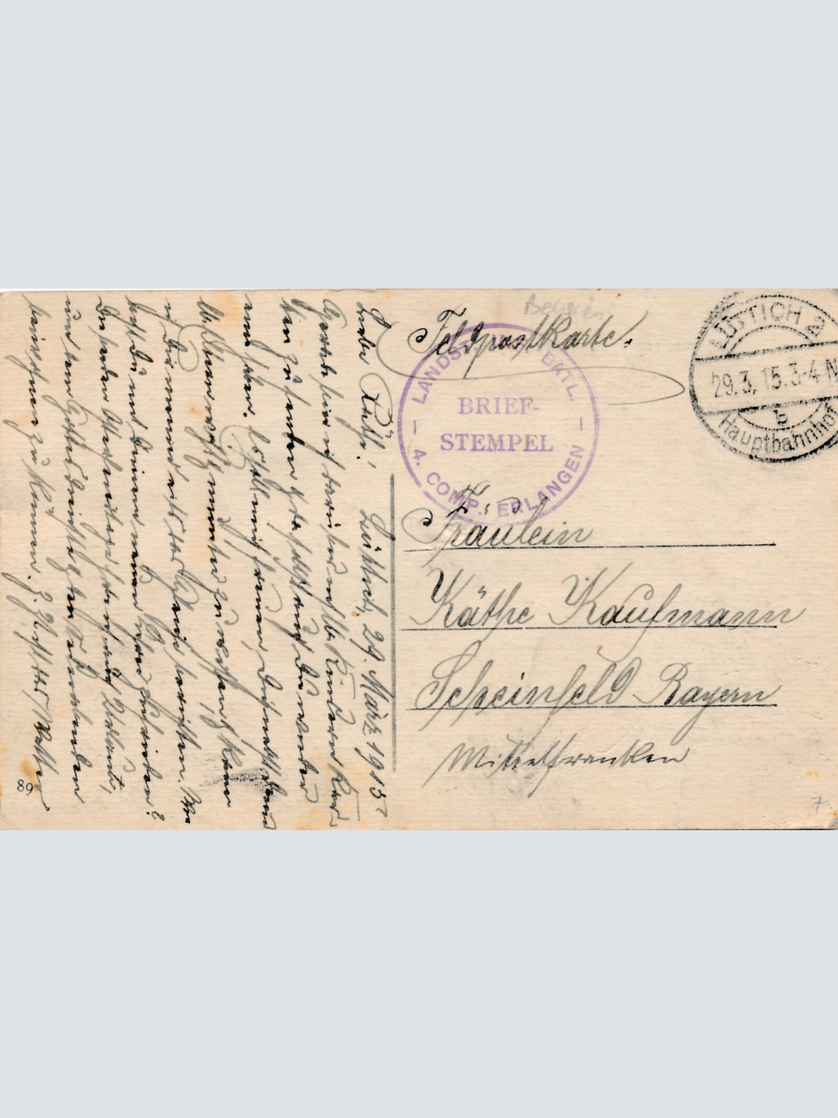 AK aus Liege Theatre Royal Belgien Ansichtskarte (11793)