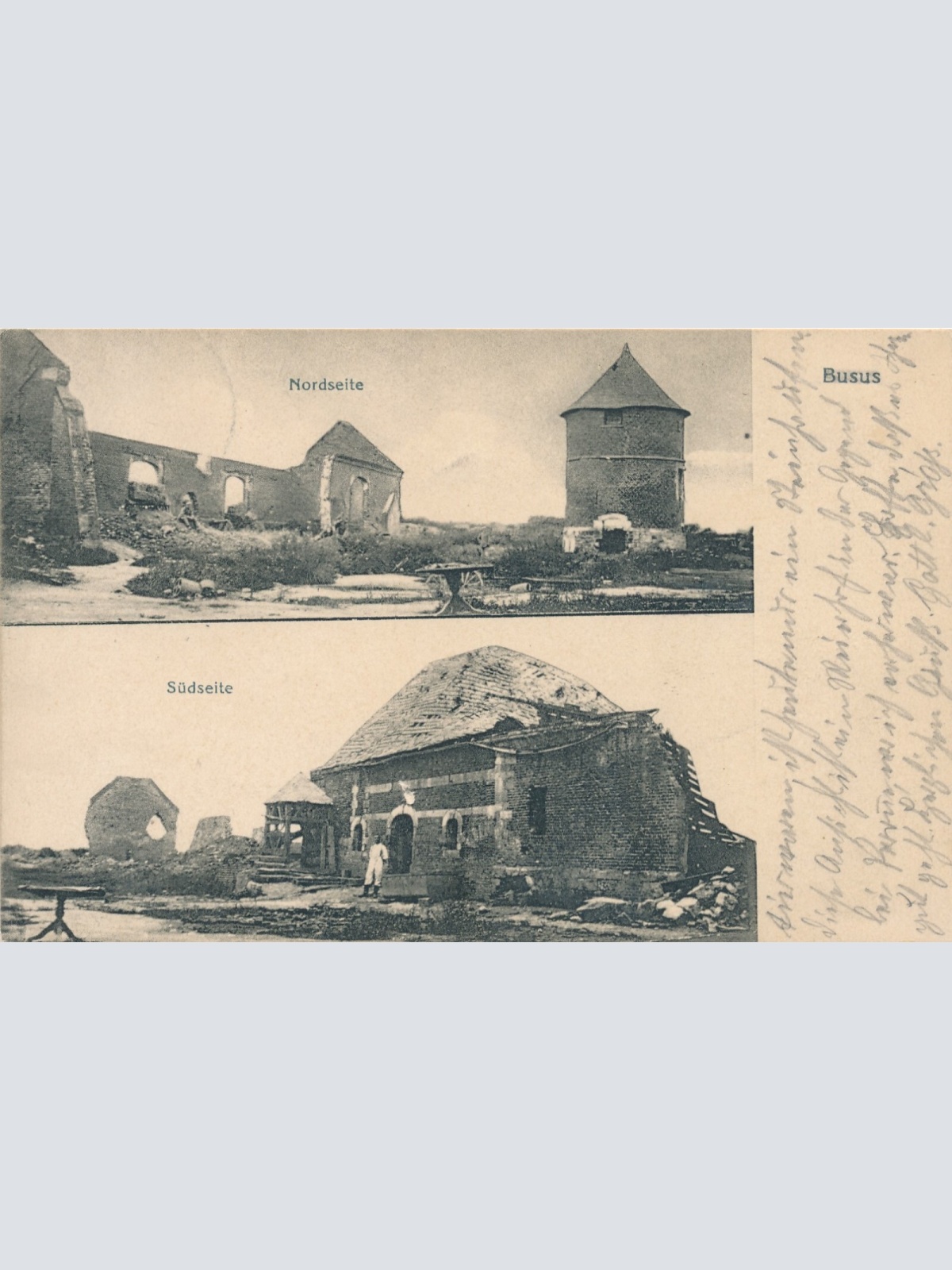 AK aus Bsus Baden - Württemberg Nord und Süd Seite Ansichtskarte (11795)