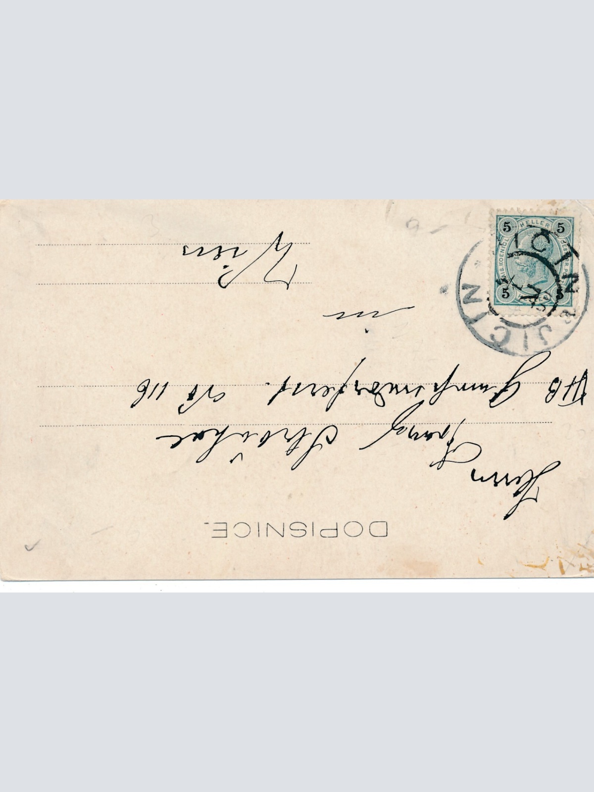 AK aus Jicina Tschechoslowakei Ansichtskarte (11815)