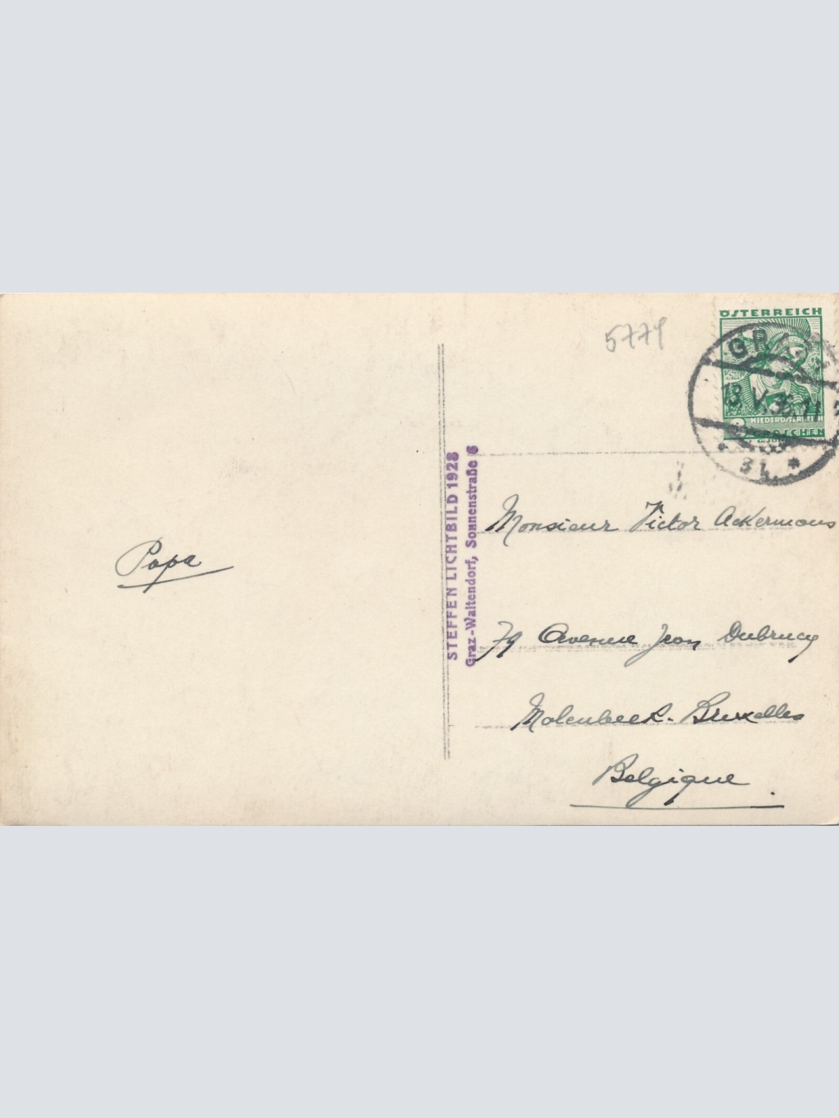 AK aus Graz Schauspielhaus Steiermark Ansichtskarte (13249)