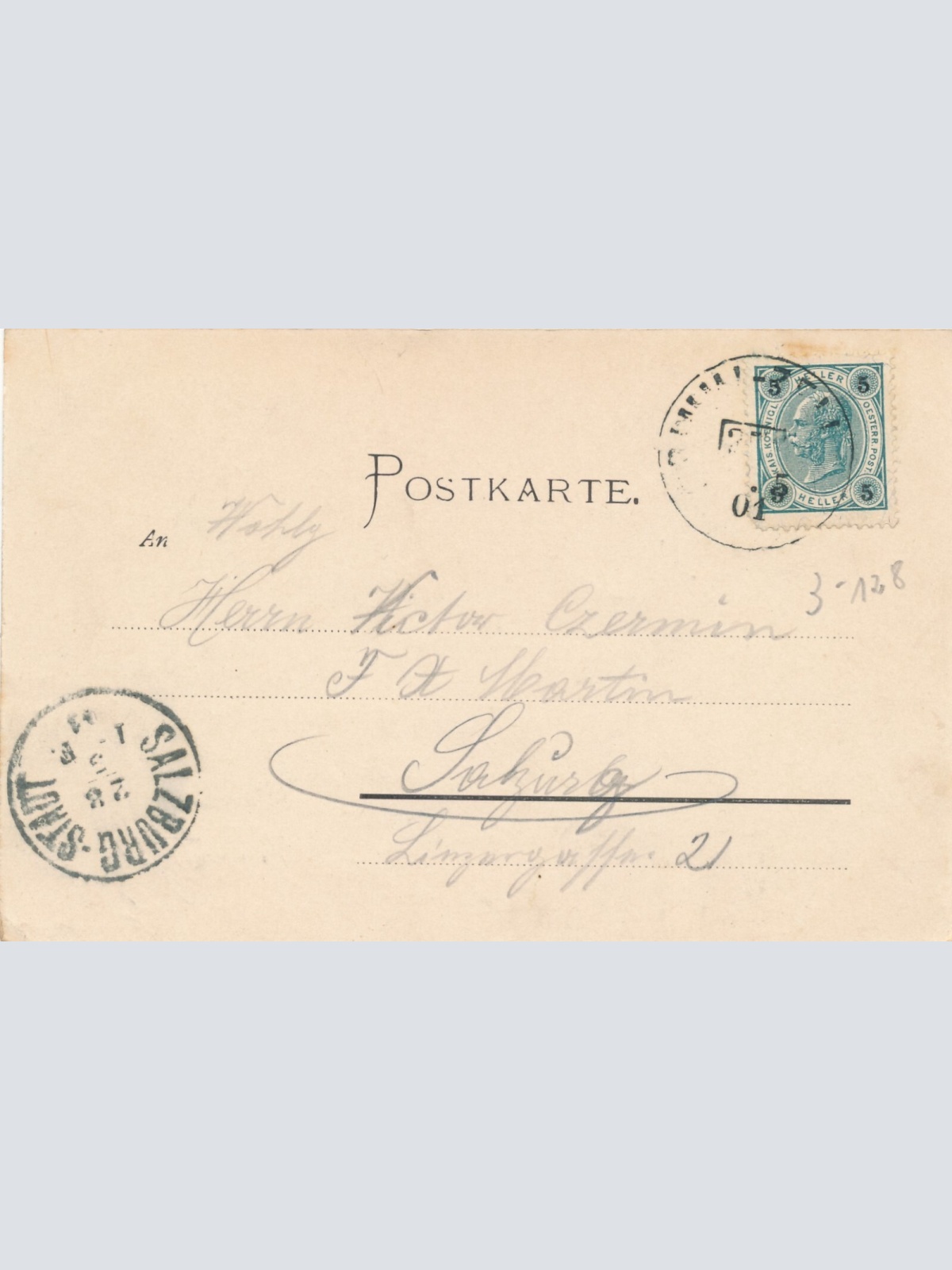 AK vom Falkenstein Salzburg Ansichtskarte (13265)