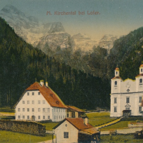 AK aus M. Kirchental bei Lofer Salzburg Ansichtskarte (13266)