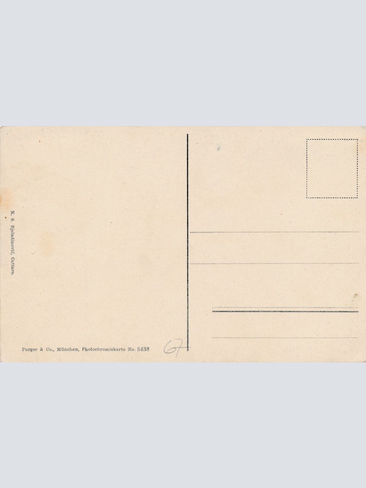 AK aus Poto di Castelnuovo Kroatien Ansichtskarte (13221)