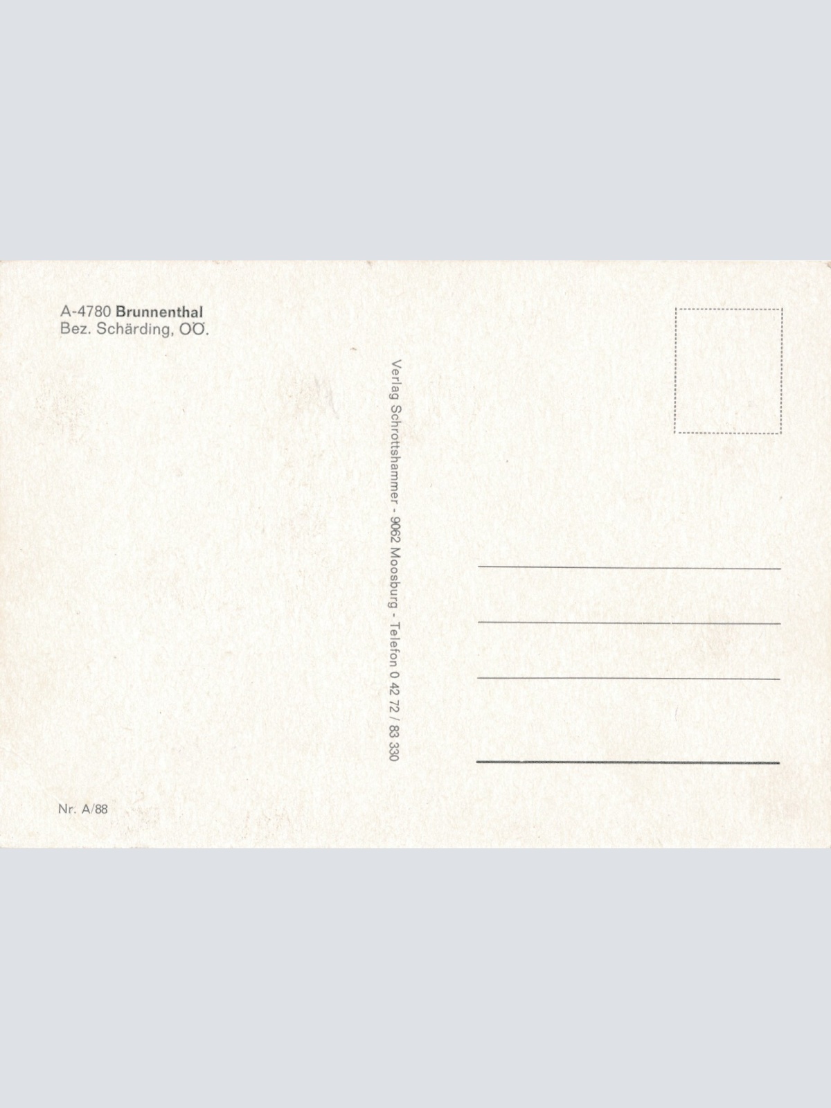 AK, Brunnenthal, Oberösterreich (S3095)