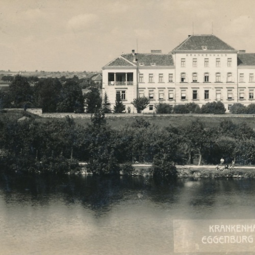 AK aus Eggenburg mit Krankenhaus Ansichtskarte (12977)