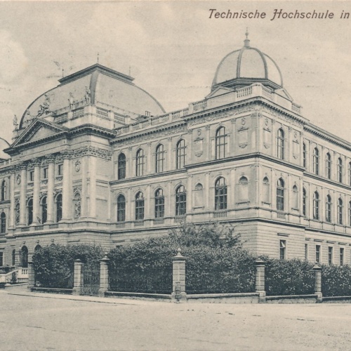 AK aus Graz Technische Hochschule Steiermark Ansichtskarte (13298)