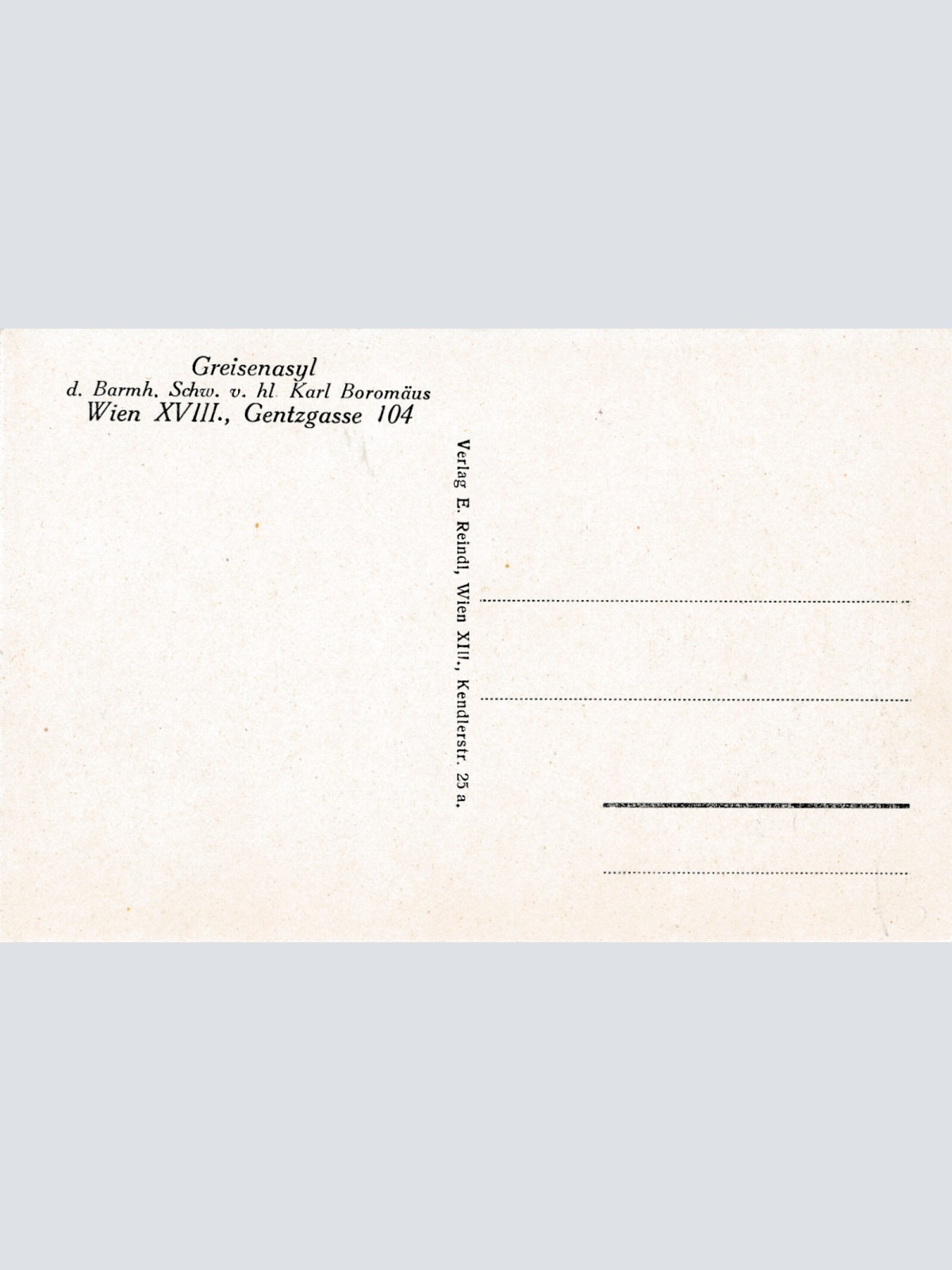 AK, Greisenasyl, Innsbruck, Tirol (S3312)