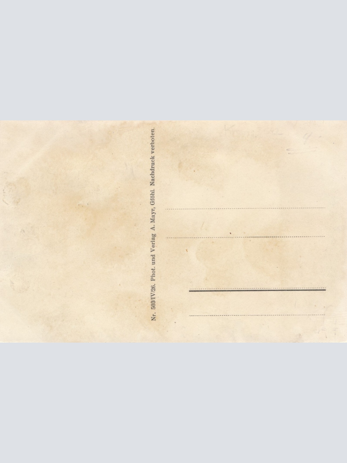 AK, Gföhl, Niederösterreich (S3455)