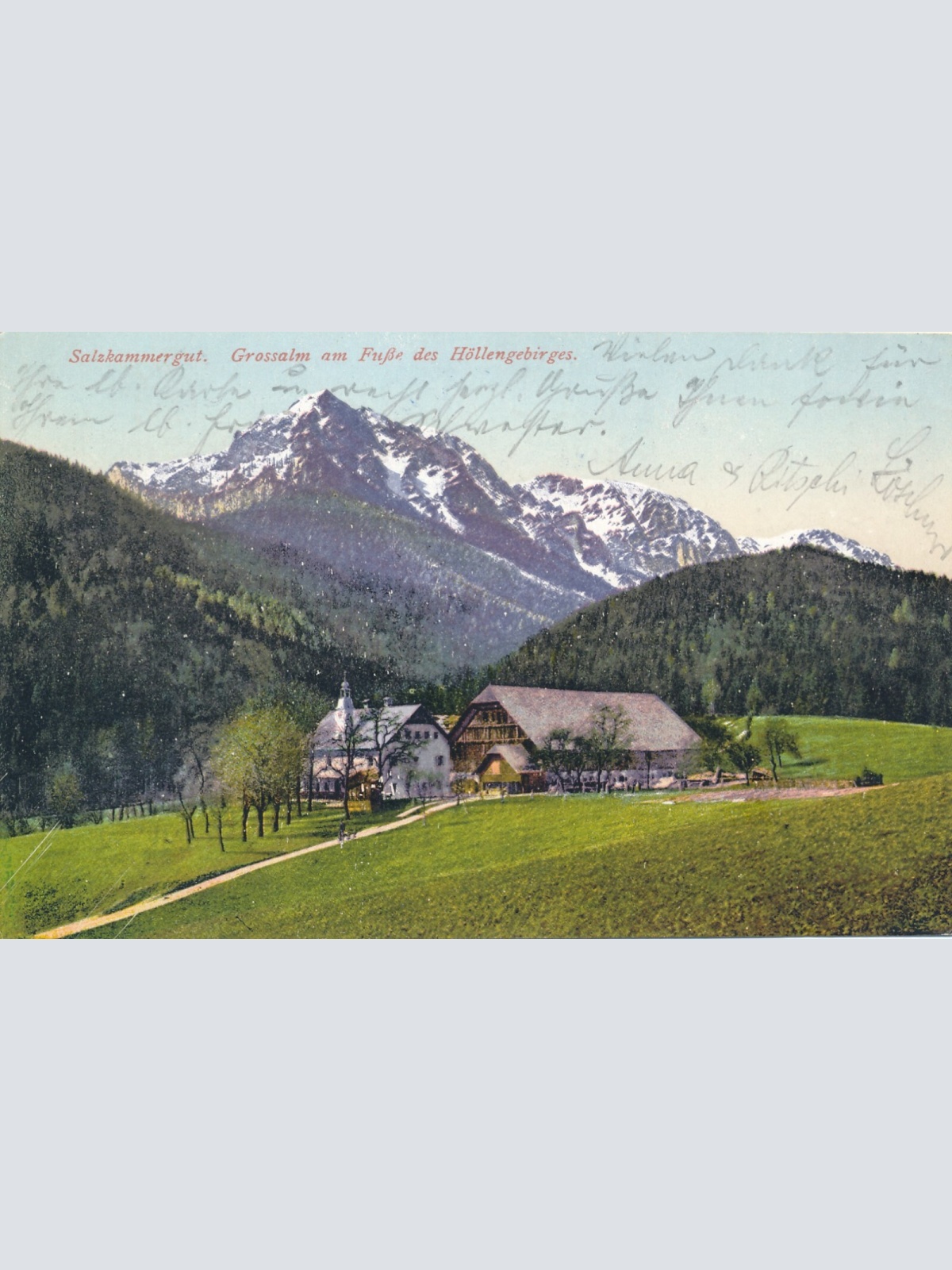 AK, Grossalm am Fuße des Höllengebirges, Oberösterreich (S3362)