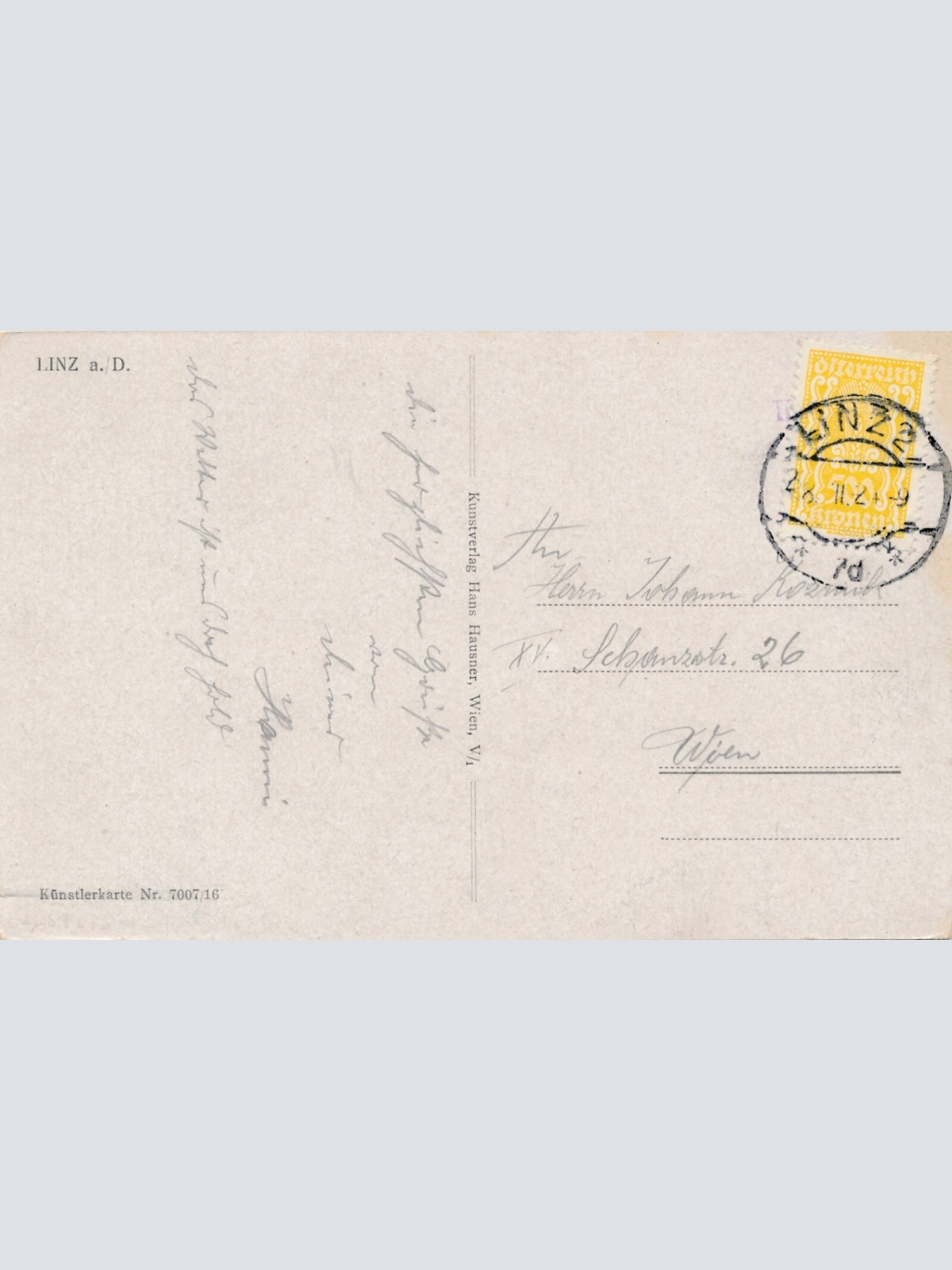 AK, Linz an der Donau, Oberösterreich (S3359)