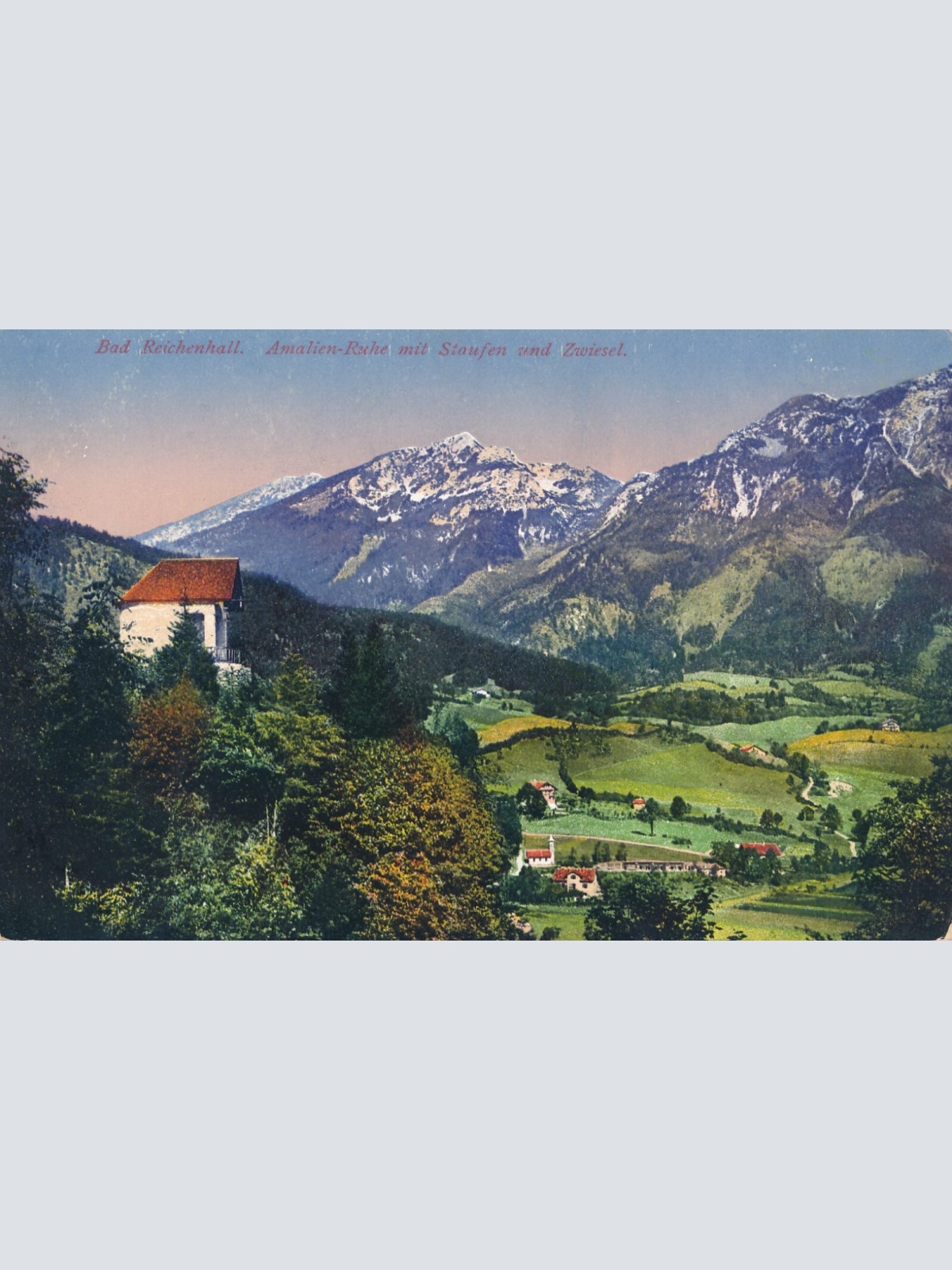 AK, Bad Reichenhall, Bayern, Ansichtskarte (S3624)