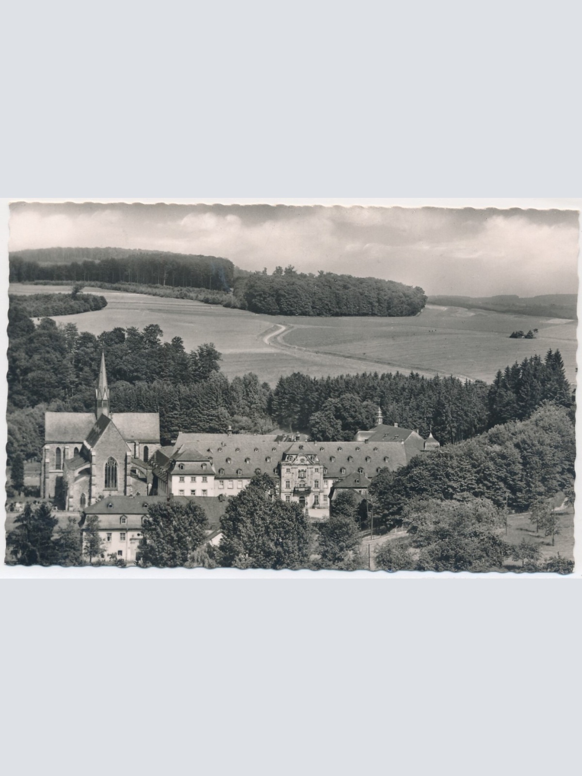 AK, Abtei Marienstatt, Hachenburg, Rheinland-Pfalz, Ansichtskarte (S3626)