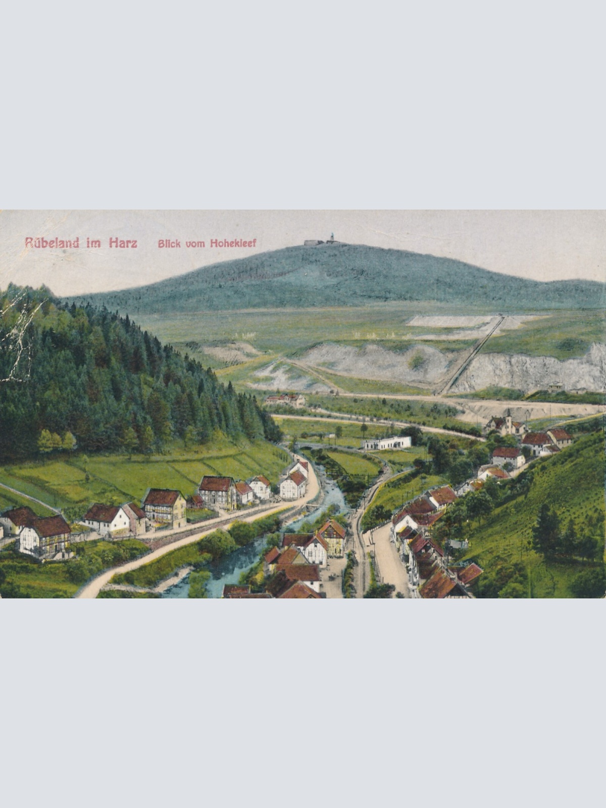 AK, Rübeland im Harz, Sachsen-Anhalt, Ansichtskarte (S3619)