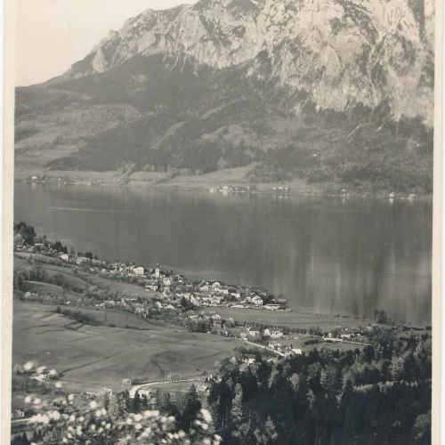 AK, Unterrach am Attersee, Oberösterreich, Ansichtskarte (S3655)