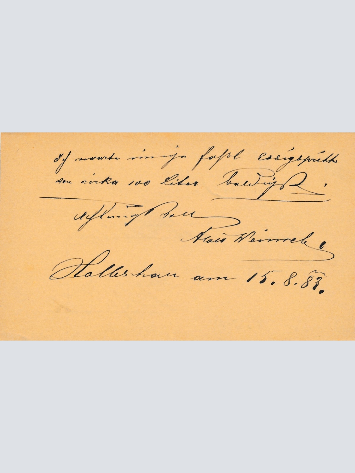 2 Kreuzer - Ganzsachen - Karte 1883 aus Holleschau (13592)