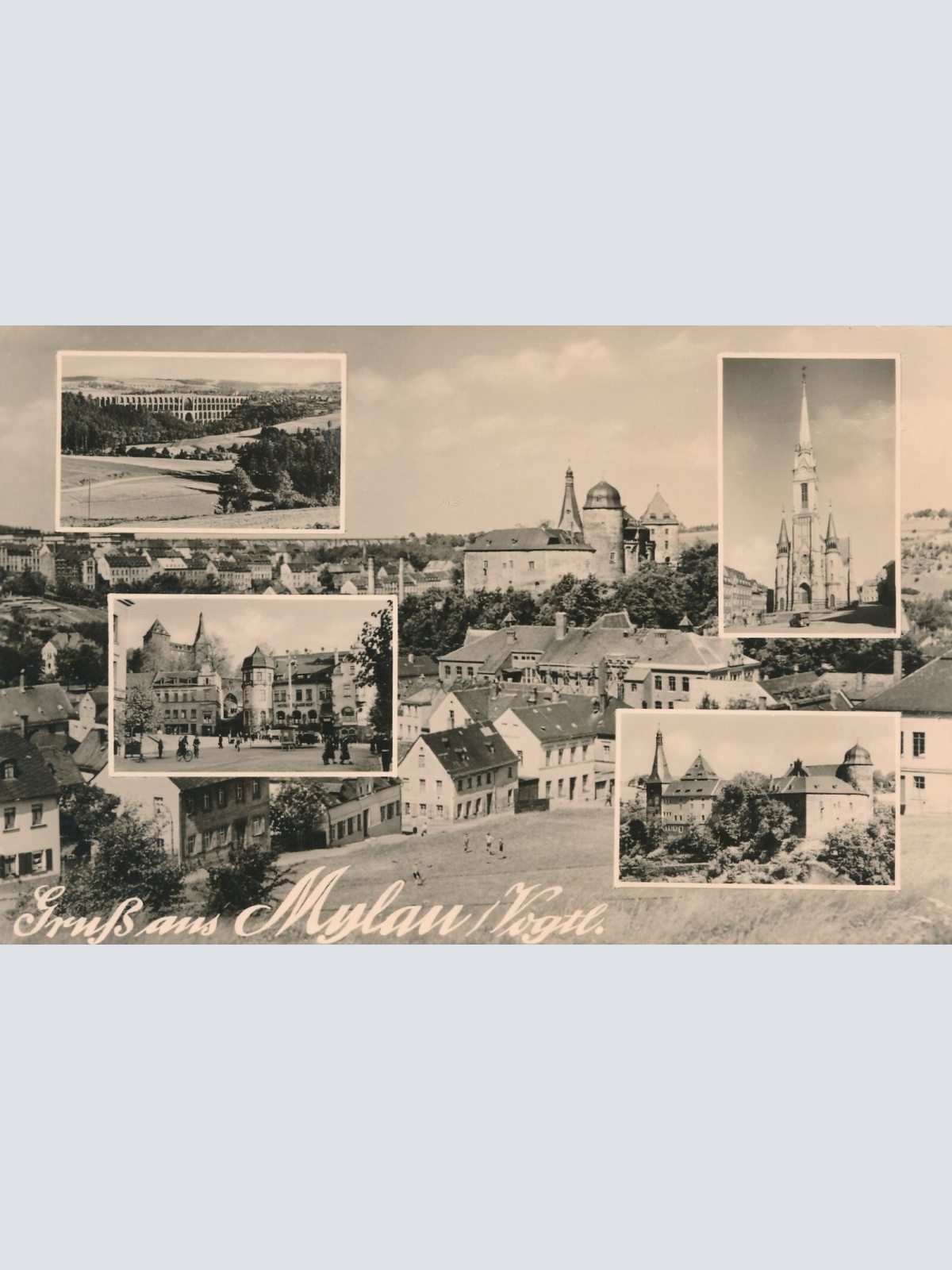 AK, Gruß aus Mylau, Sachsen, Ansichtskarte (S3645)