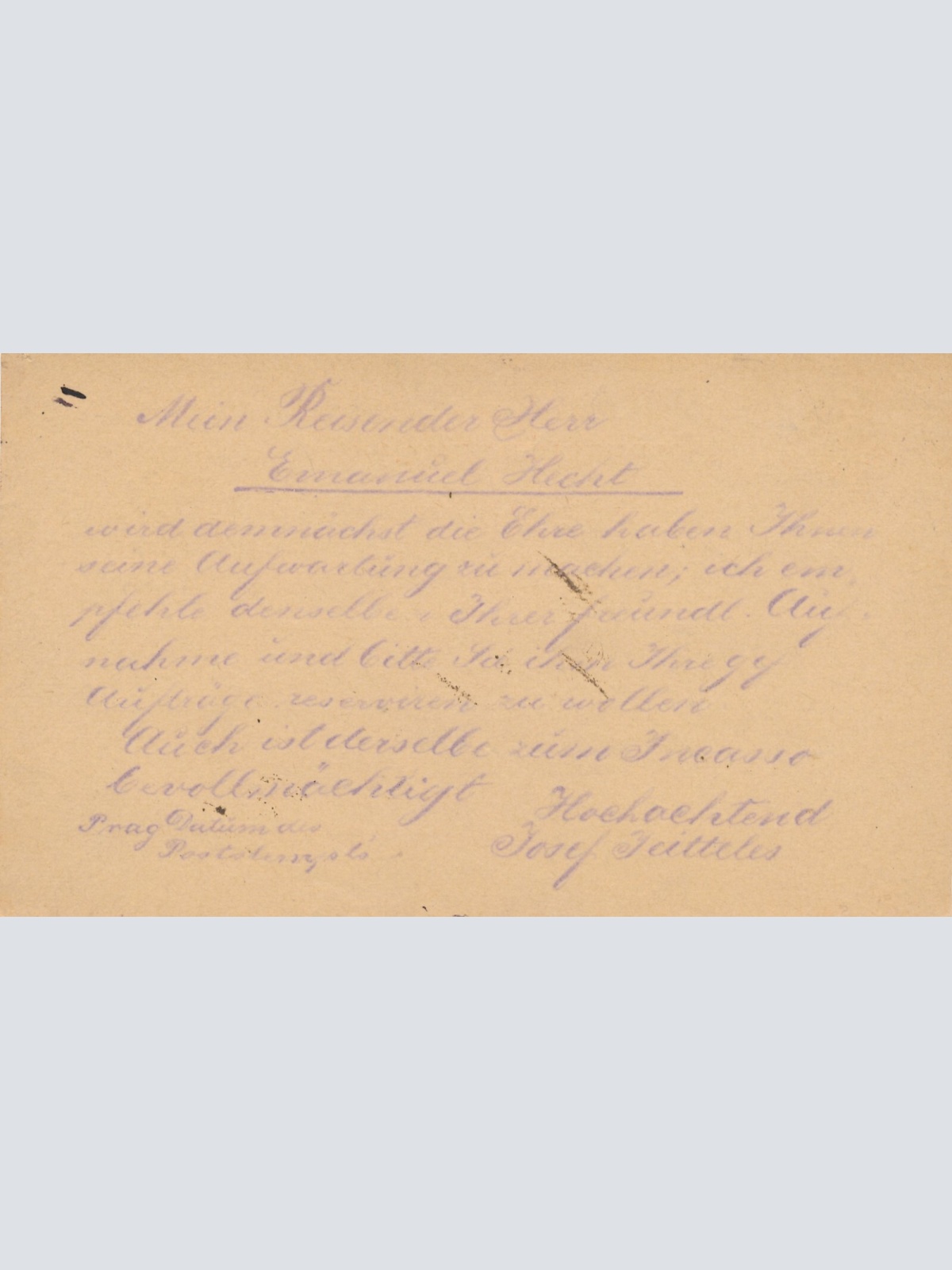 2 Kreuzer - Ganzsachen - Karte 1882 aus Böhm. Leipa (13597)