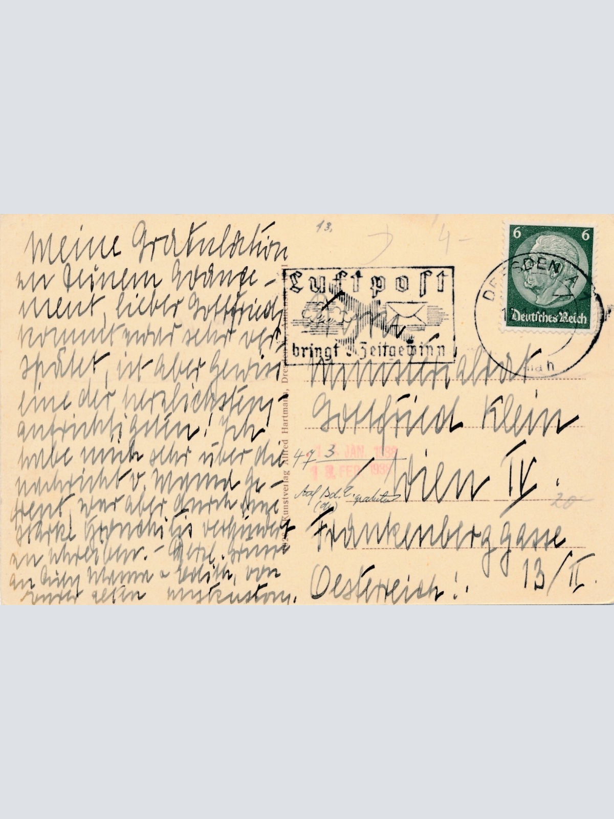 AK, Dresden, Sachsen (S3587)