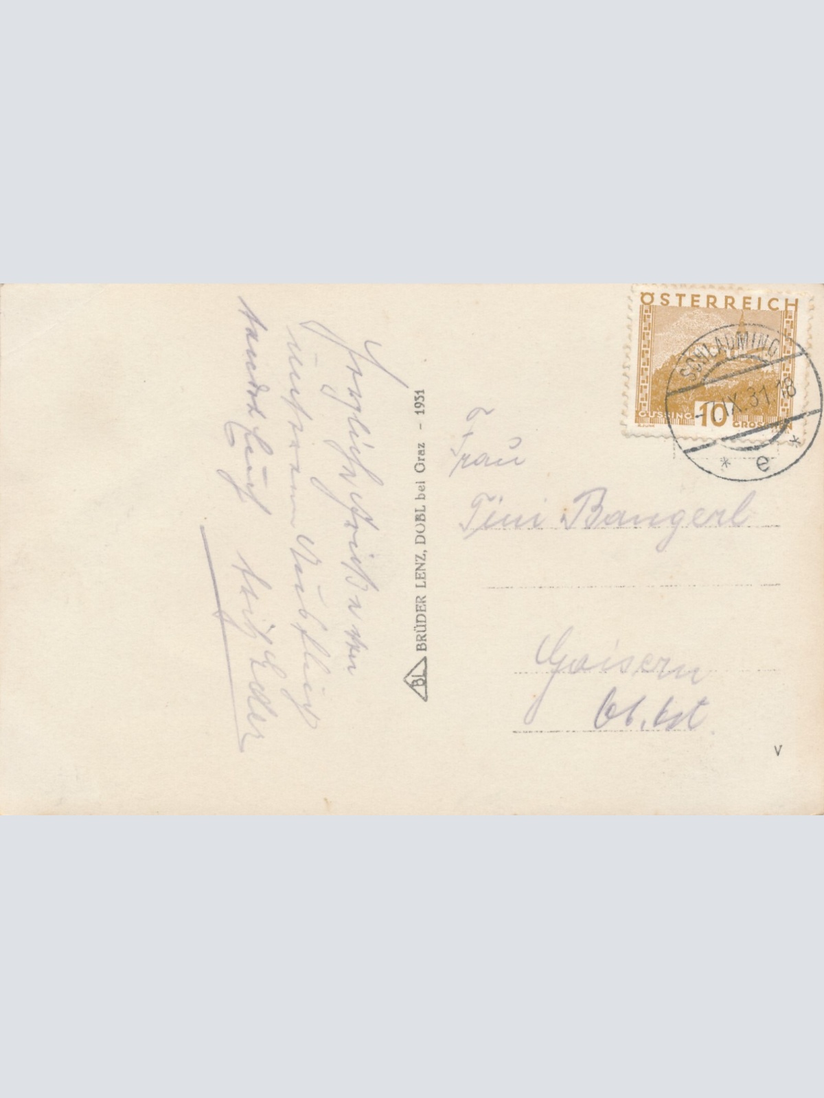 AK aus Schladming Steiermark Ansichtskarte (13726)