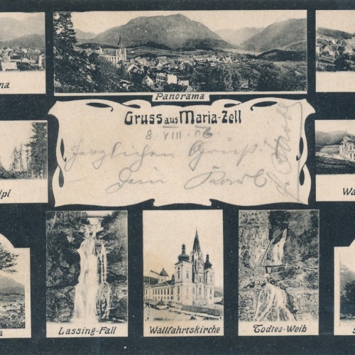 AK aus Mariazell Mehrbildkarte Steiermark Ansichtskarte (13742)