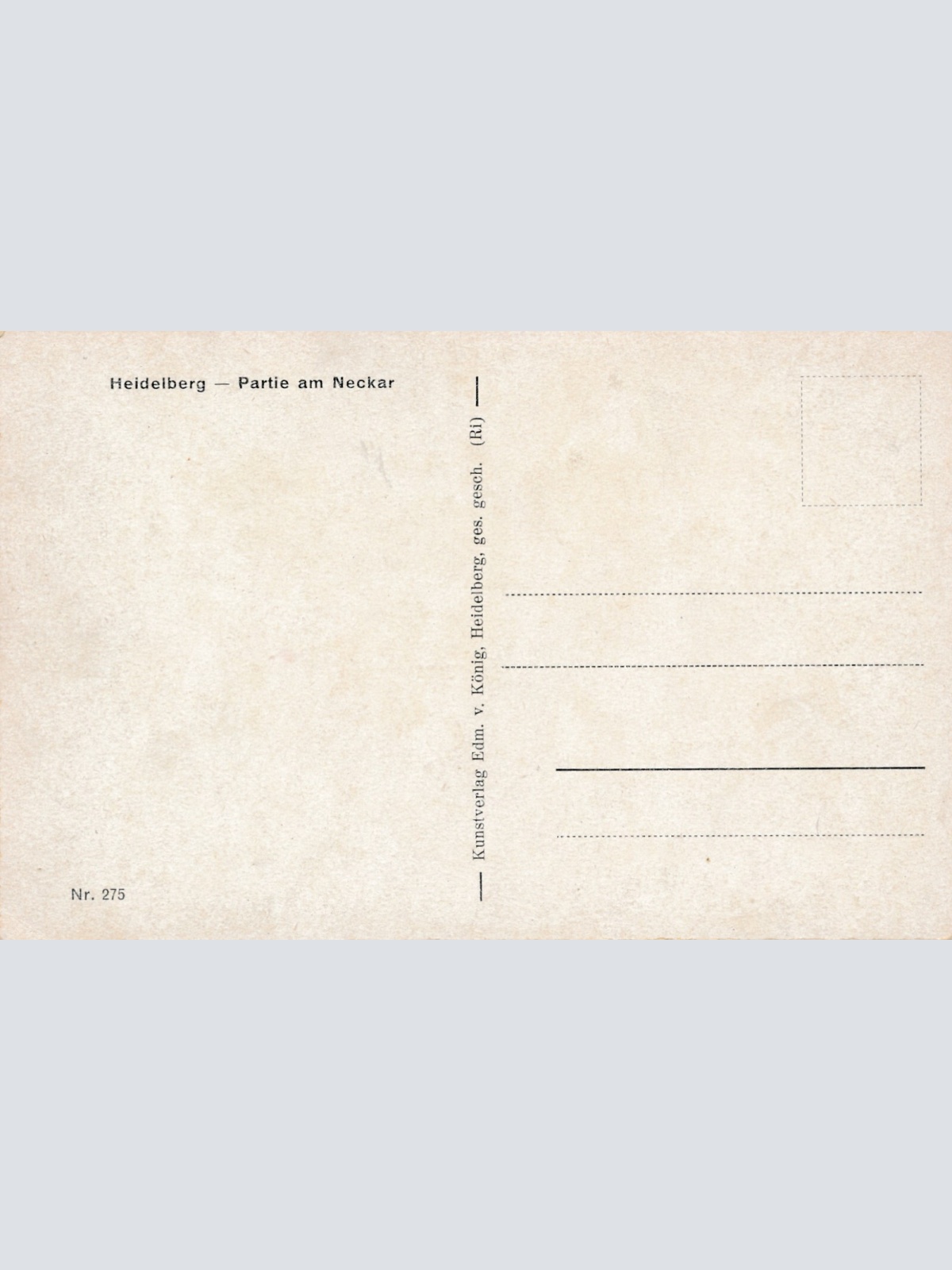 AK, Heidelberg, Baden-Württemberg (S3598)