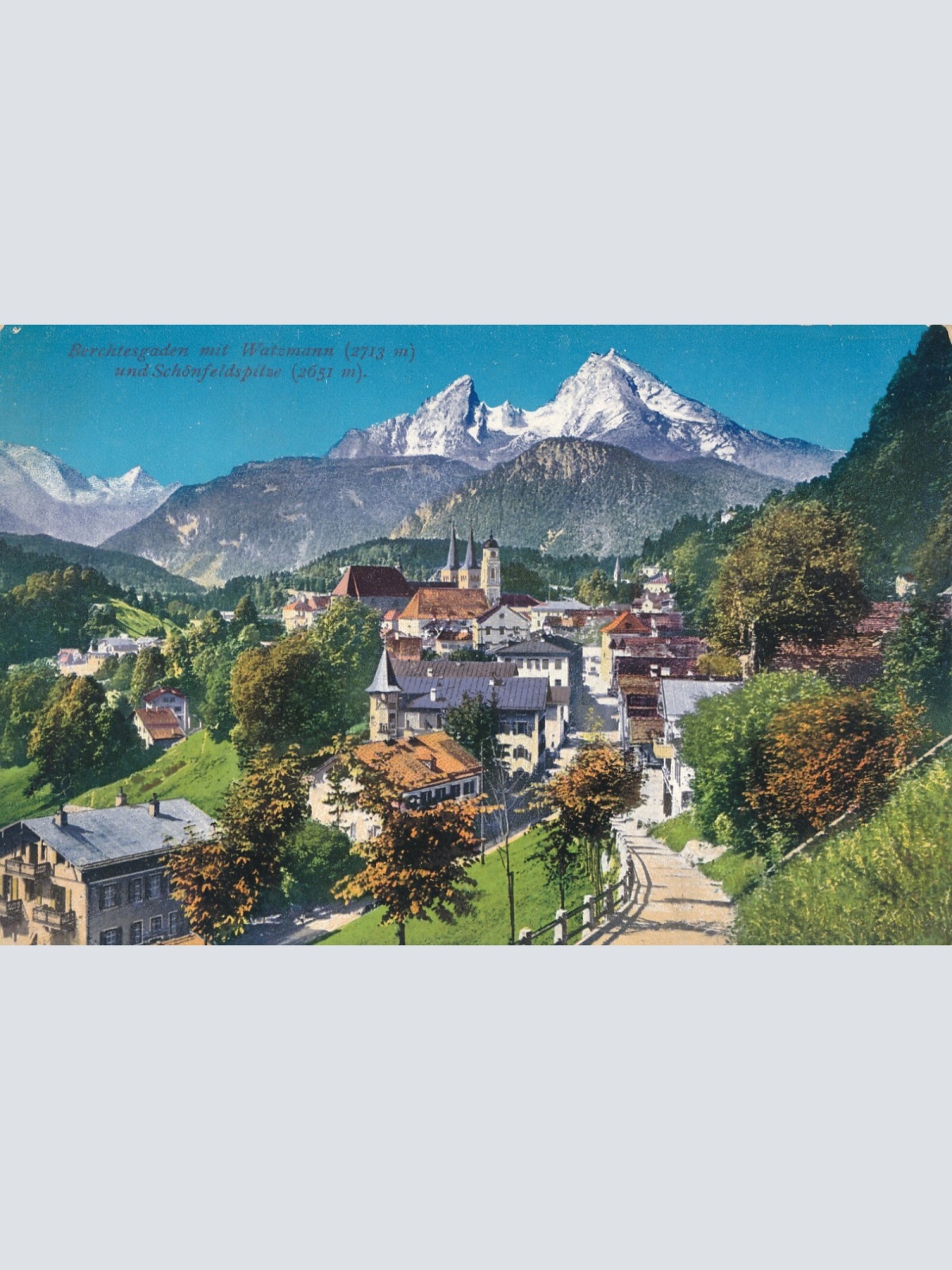 AK, Berchtesgaden, Bayern (S3600)