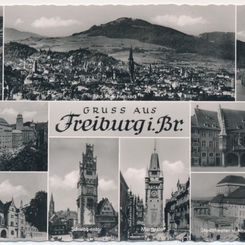 AK, Freiburg im Breisgau, Baden-Württemberg (S3603)