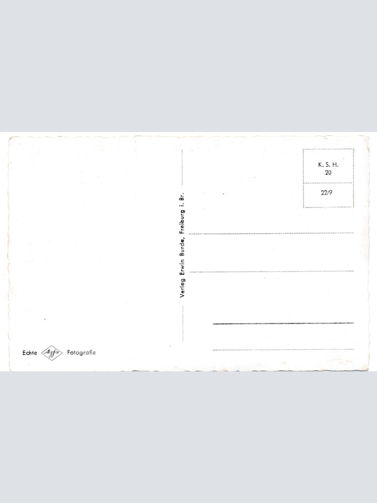 AK, Freiburg im Breisgau, Baden-Württemberg (S3603)