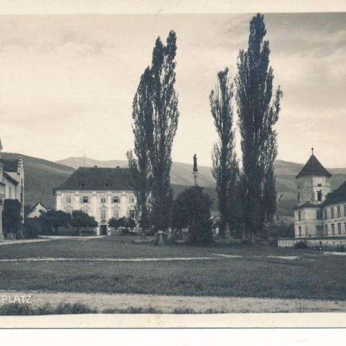 AK aus Seckau Zellenplatz Steiermark Ansichtskarte (13744)