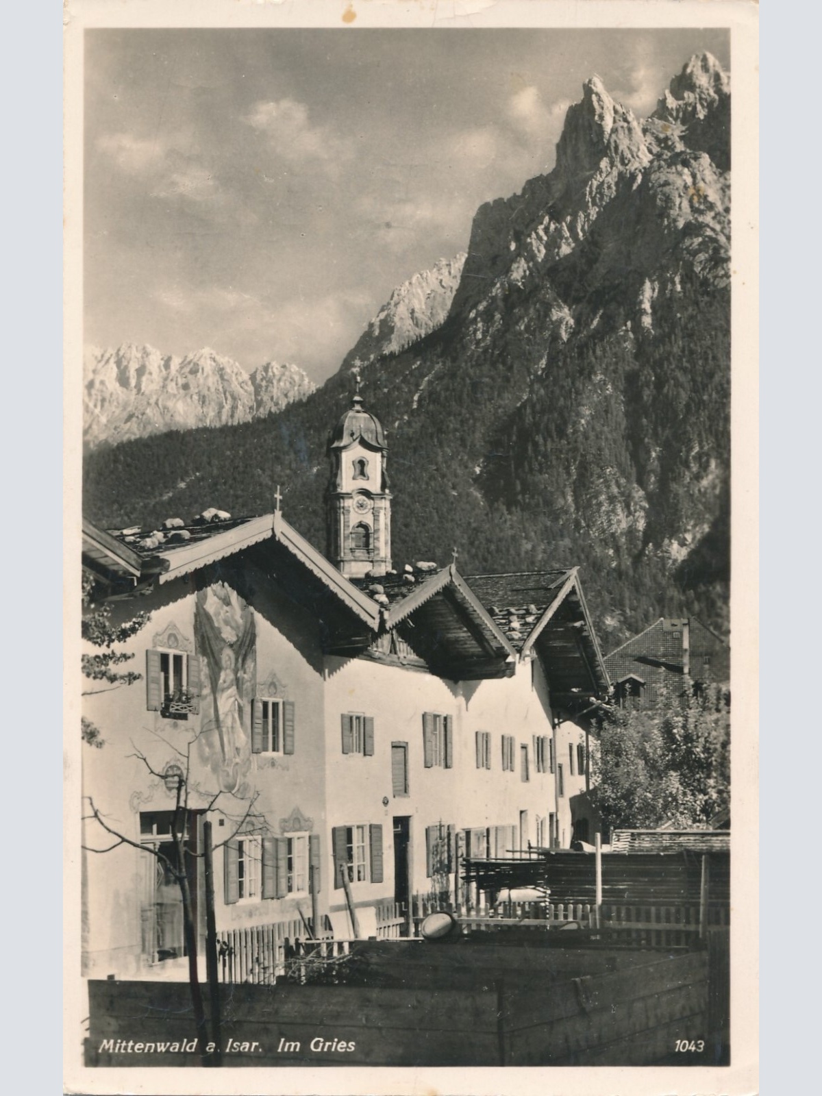 AK, Mittenwald, Bayern, Ansichtskarte (S3728)
