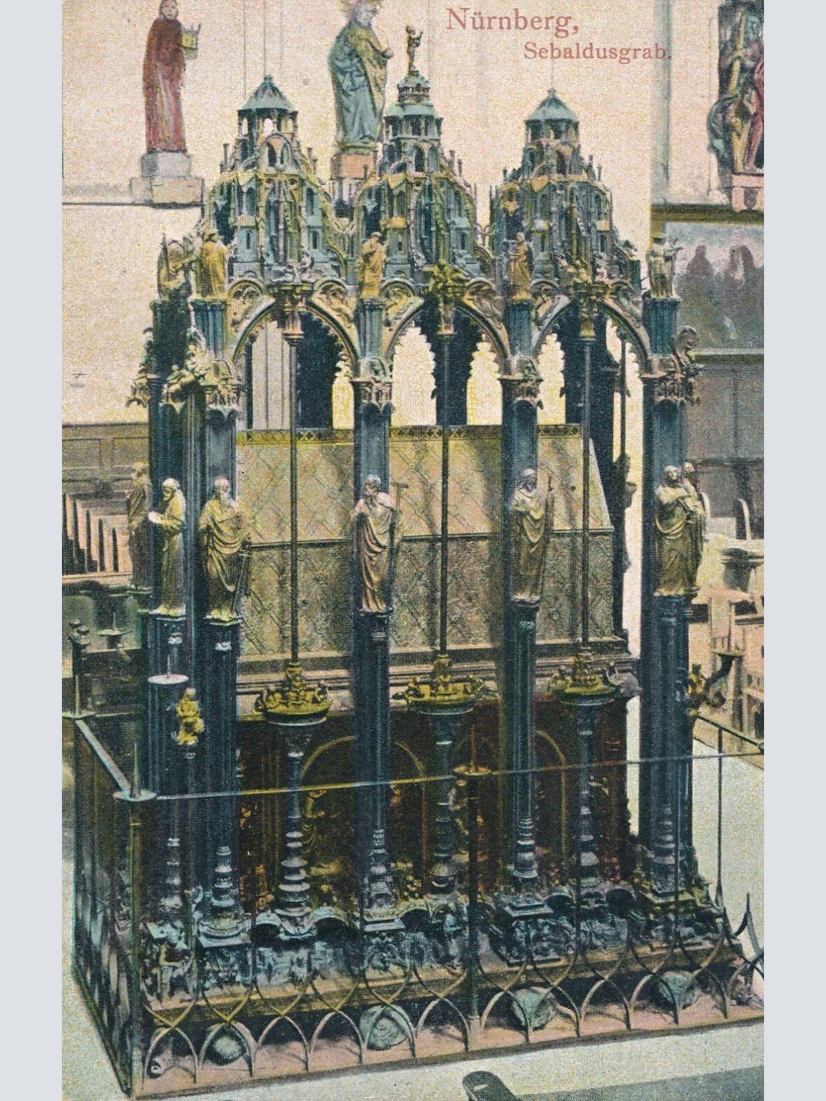 AK, Nürnberg, Sebaldusgrab, Bayern, Ansichtskarte (S3723)