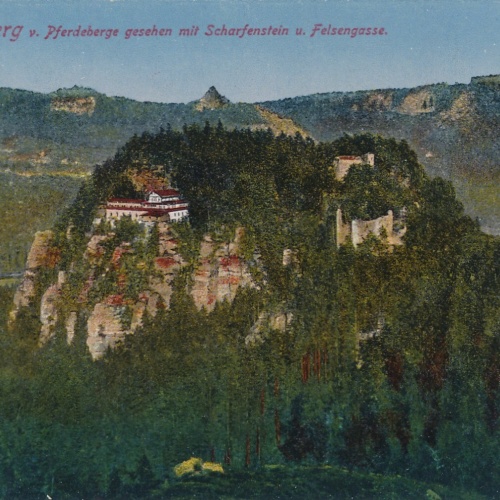 AK, Oybin-Berg, Sachsen, Ansichtskarte (S3760)