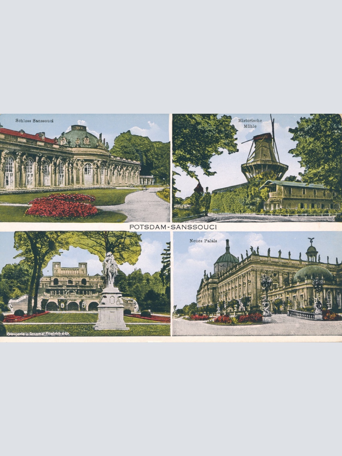 AK, Potsdam, Sanssouci, Brandenburg, Ansichtskarte (S3762)