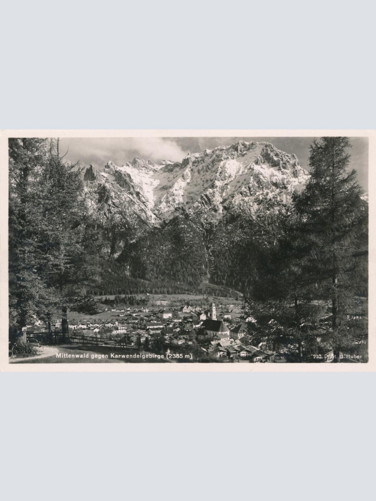 AK, Mittenwald, Bayern, Ansichtskarte (S3703)