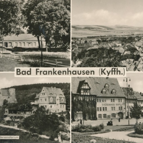 AK, Bad Frankenhausen/Kyffhäuser, Thüringen, Ansichtskarte (S3698)
