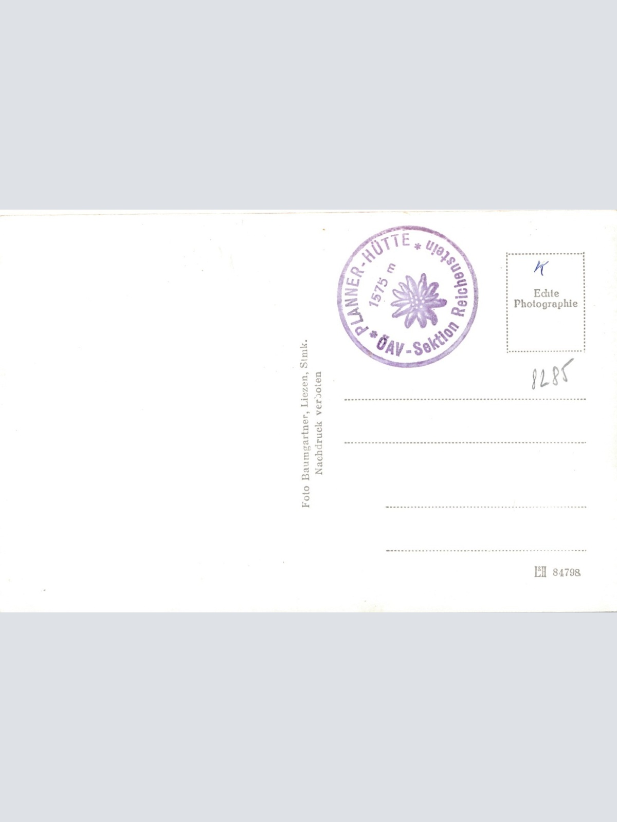 AK, Planneralm Donnersbach, Steiermark (S3494)