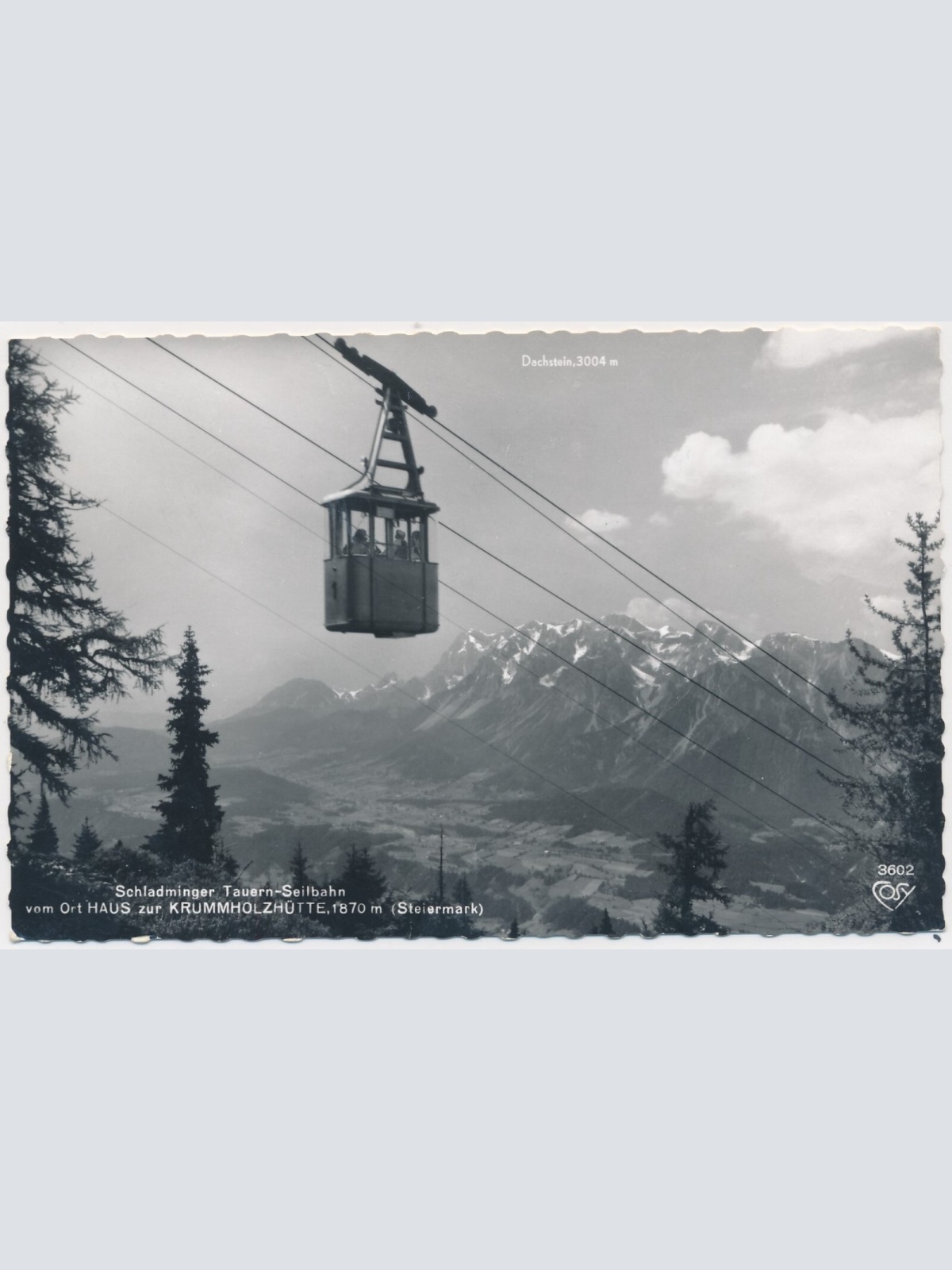 AK, Seilbahn, Haus, Steiermark (S3480)