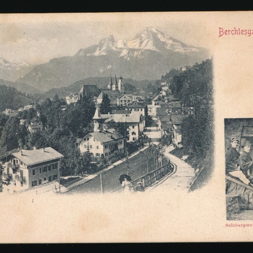 AK aus Berchtesgaden Salzbergwerk Ferdinandsberg Bayern (114)