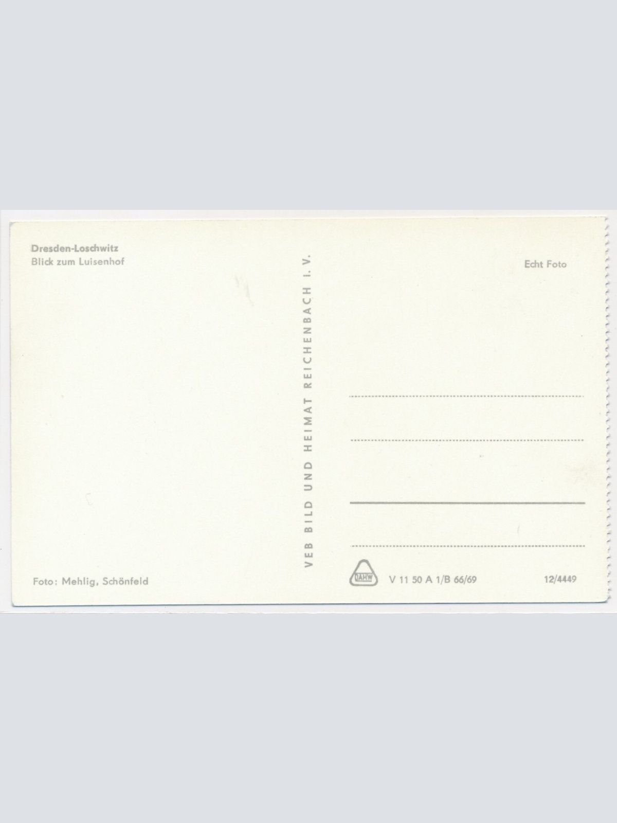 AK, Dresden-Loschwitz, Sachsen (S3563)