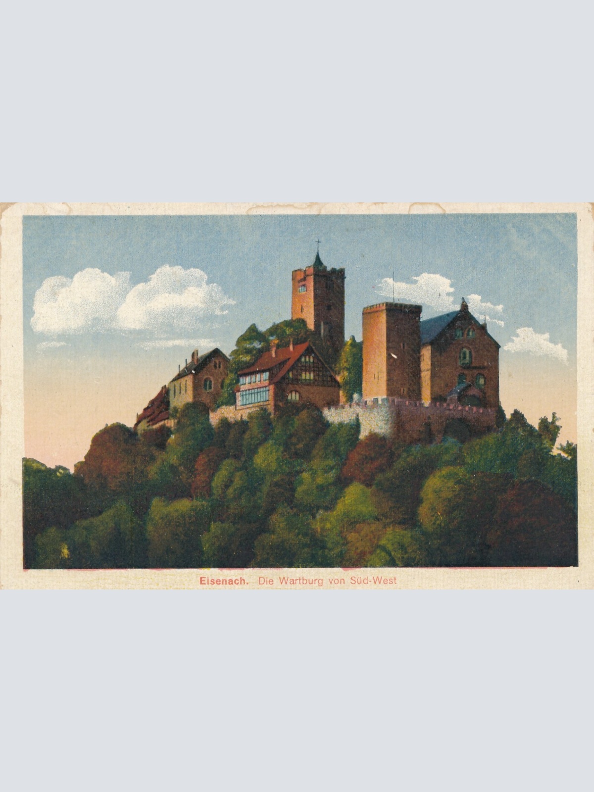 AK, Eisenach, Wartburg, Thüringen (S3565)