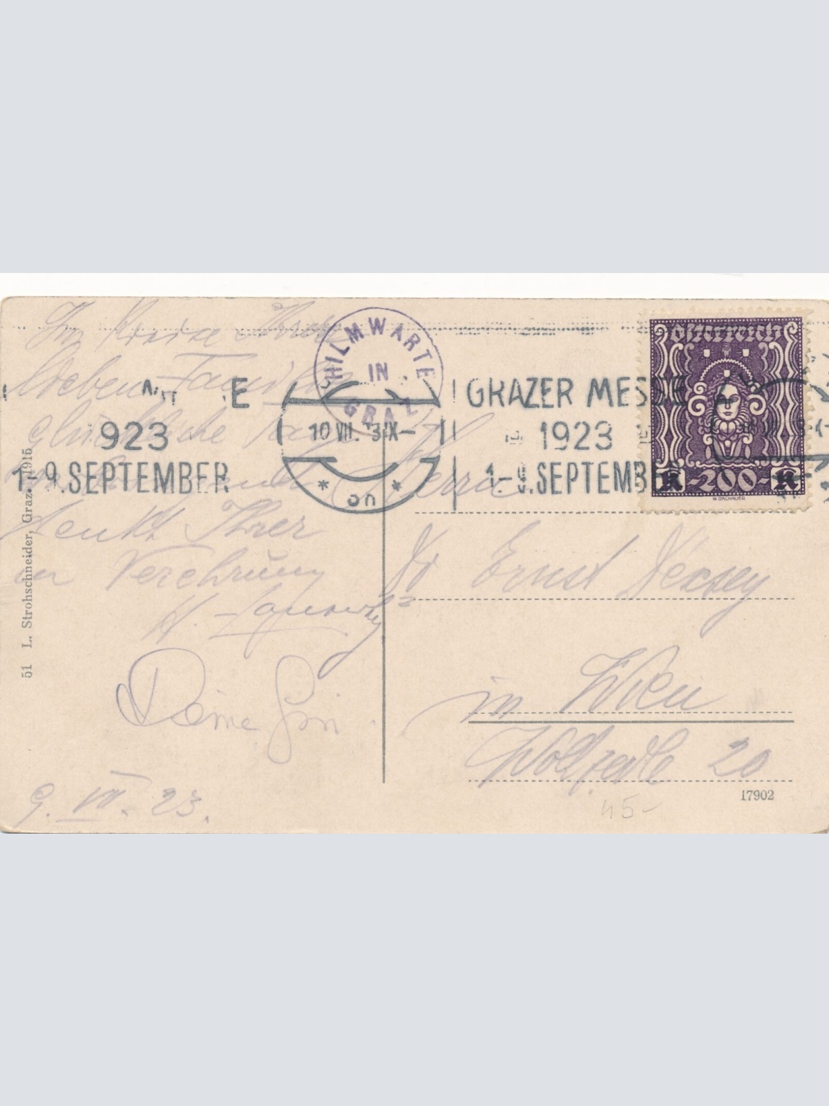 AK aus Graz Opernhaus Steiermark Ansichtskarte (13711)