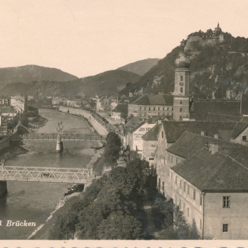 AK aus Graz die 3. Brücke Steiermark Ansichtskarte (13675)