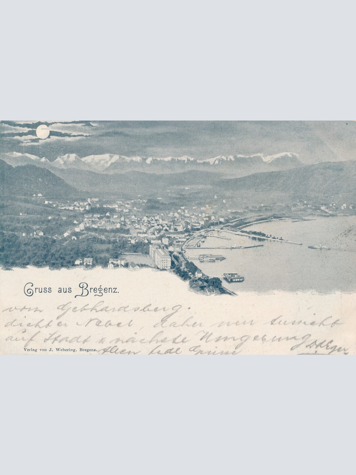 AK, Gruß aus Bregenz, Vorarlberg (S3534)