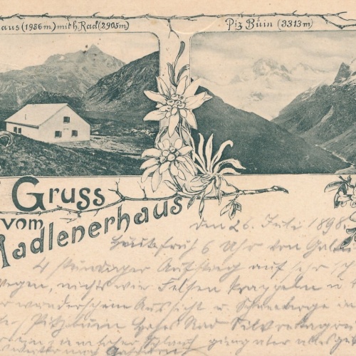 AK, Gruß vom Madlenerhaus, Vorarlberg (S3552)