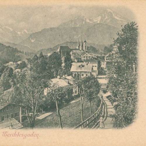 AK, Gruß aus Berchtesgaden, Bayern, Ansichtskarte (S3768)