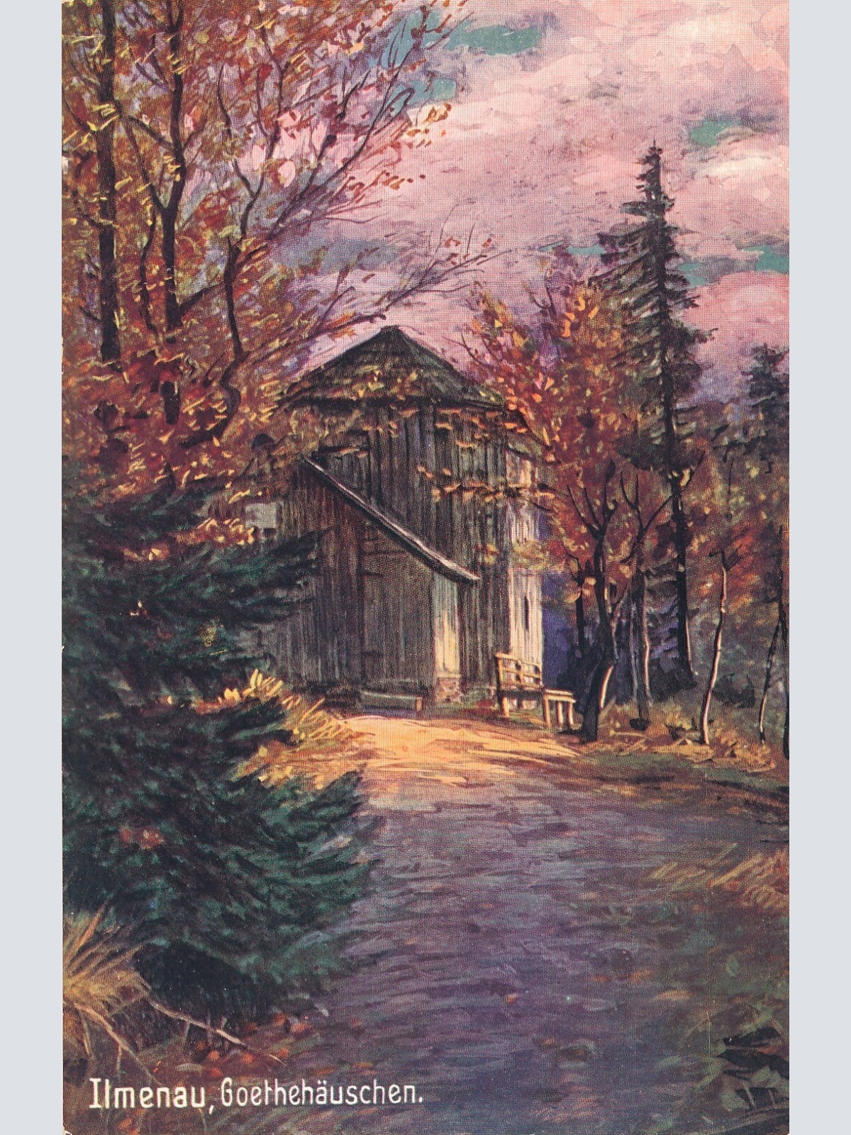 AK, Ilmenau, Thüringen, Ansichtskarte (S3774)