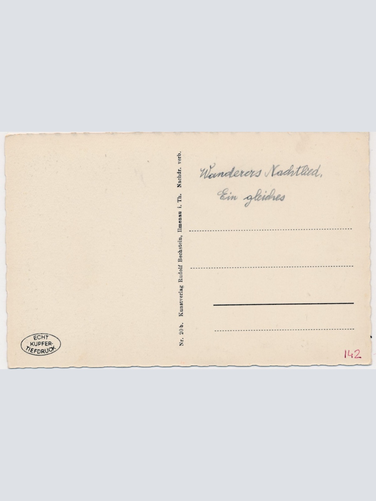 AK, Ilmenau, Thüringen, Ansichtskarte (S3794)