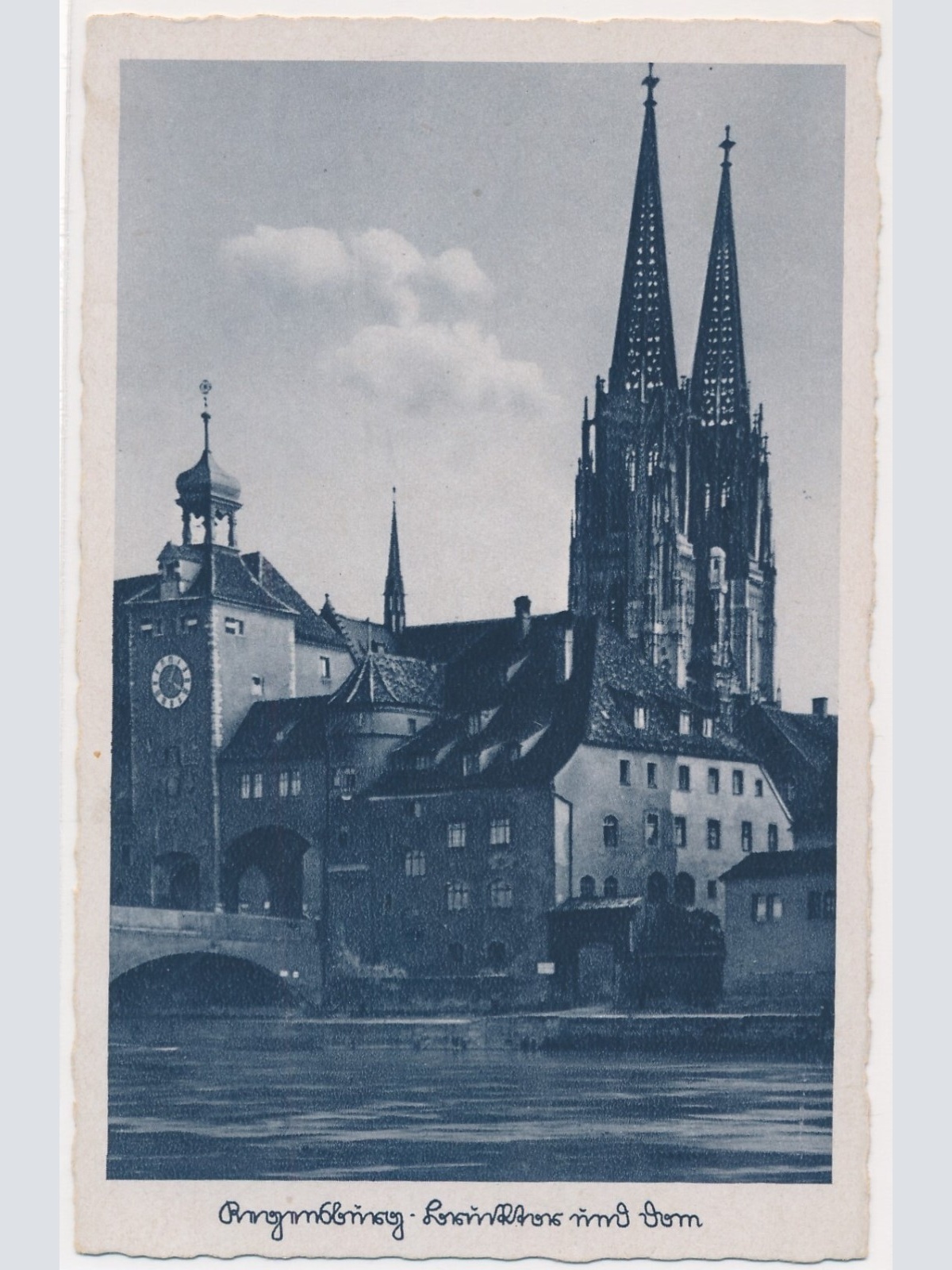 AK, Regensburg, Bayern, Ansichtskarte (S3802)