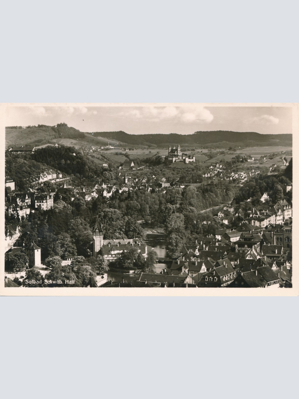 AK, Schwäbisch Hall, Baden-Württemberg, Ansichtskarte (S3811)
