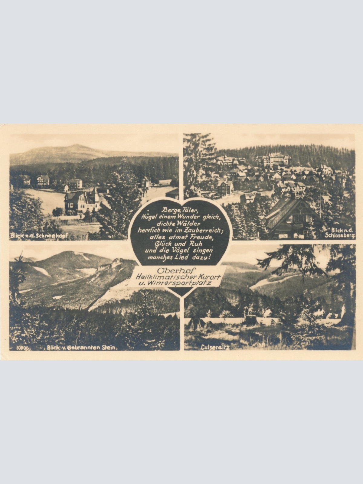 AK, Oberhof, Thüringen, Ansichtskarte (S3815)